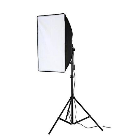 50x70 Softbox 2li Sürekli Işık Seti 2x85W Bluetooth Kumandalı