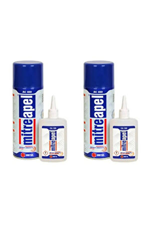 MitreApel HIZLI Yapıştırıcı 100 g + 400 Ml Ac. X 2 Adet