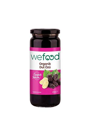 Wefood Organik Dut Özü 640 gr (Soğuk Sıkım)