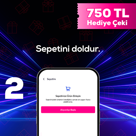 Kasım Ayında Geçerli 750 TL Hediye Çeki