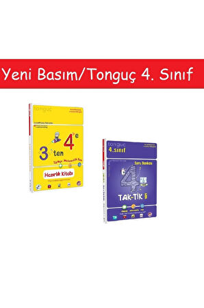 Tonguç 3'ten 4'e Tmf Hazırlık Kitabı & 4. Sınıf Taktikli Soru Bankası