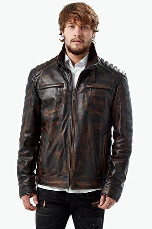 Lorenzo Vintage Deri Mont