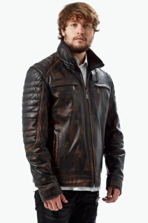 Lorenzo Vintage Deri Mont
