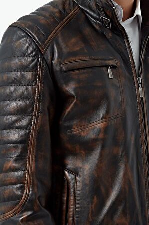 Lorenzo Vintage Deri Mont
