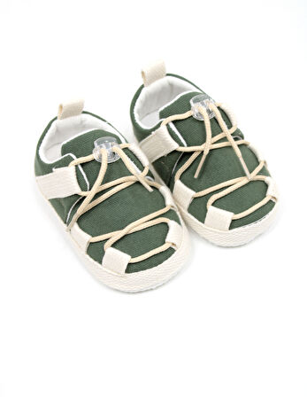 Keten Kısa Bebek Patiği