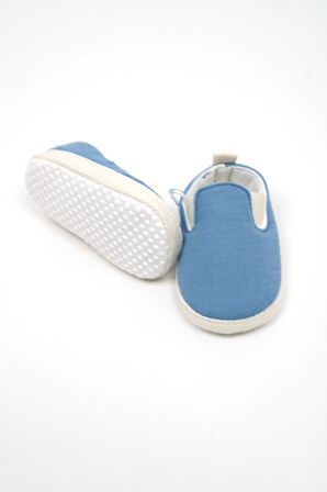 Müslin Kısa Bebek Patiği