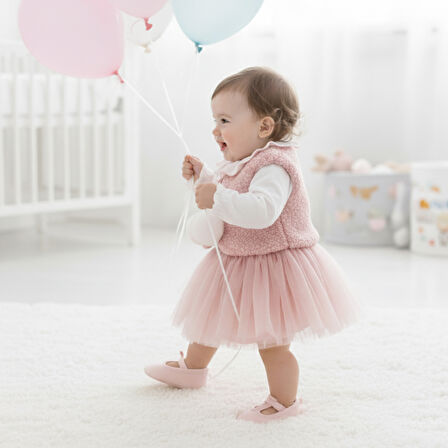 Kız Bebek 3'lü Sugar Takım CMN-3766