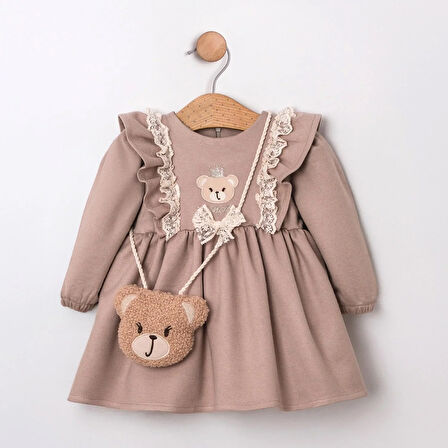 Kız Bebek Toffee Elbise CMN-3737