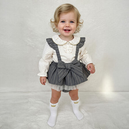 Kız Bebek Muffie 2'li Takım CMN-3752