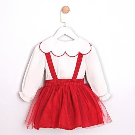 Kız Bebek Çocuk Tütülü Yılbaşı Elbise Takımı CMN-3750