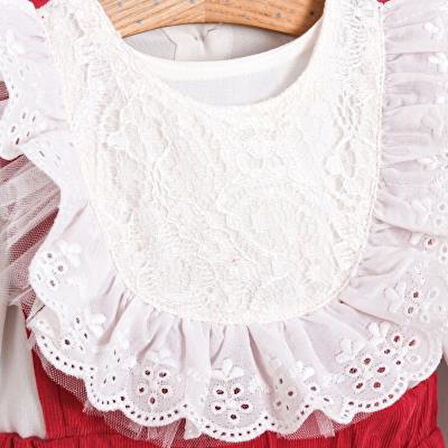 Kız Bebek Gömlekli Pantolonlu Tulum Takımı CMN-3754