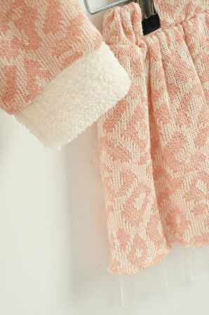 Kız Bebek Etekli Kilotlu Çoraplı Takım NBK-963