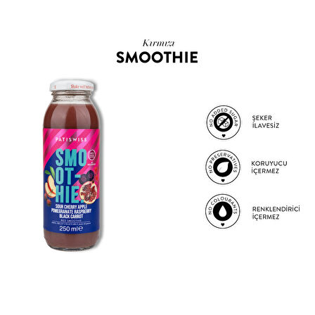 Smoothie Kırmızı, 250ML