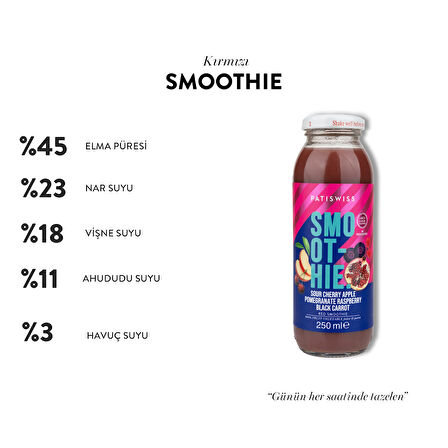 Smoothie Kırmızı, 250ML