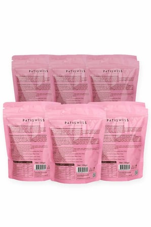 Çilek Aromalı Beyaz Çikolatalı Bisküvi Draje 120G X 6 Adet