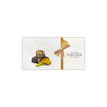 Juva Sütlü Çikolata Kaplı Antep Fıstıklı Baklava, 230G