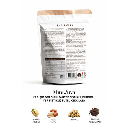 Juva Karışık Dolgulu Sütlü Çikolata, 250G