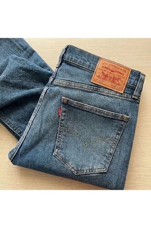 512™ Slim Taper likralı esnek Jean -medblue- medMavi / 30/32