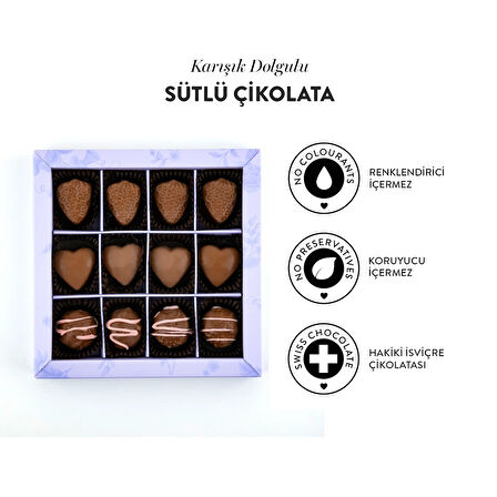 Özel Tasarım Karışık Çikolata, 146G