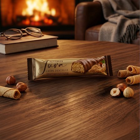 Fındık Parçacıklı Fındık Kreması İle Krep Kırığı Dolgulu Sütlü Çikolata, 30G x 3 Adet
