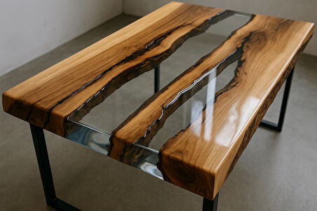 30 Kg Wood Epoxy Quatro Maxi/ Kalın Döküm Şeffaf Epoksi Reçine Sehpa, Masa Için (YENİ)