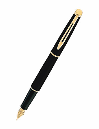 Waterman Hemisphere 10 Mat Siyah Gt Dolma Kalem S0920730