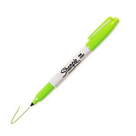 Sharpie Markör Permanent Fine Limon Yeşil 1740641