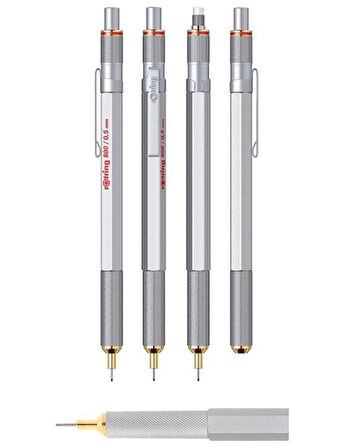Rotring 800 Versatil Kalem 0,7mm Krom