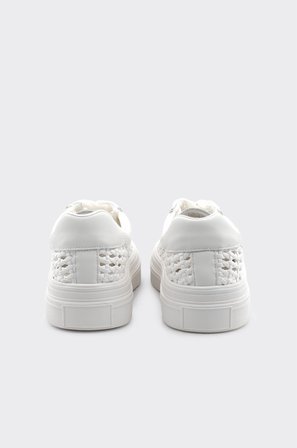 Örgü Desenli Kadın Sneaker