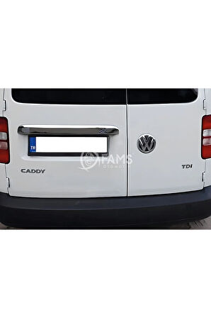 VW Caddy Krom Bagaj Çıtası 2004-2015 Paslanmaz Çelik (Çift Kapı)
