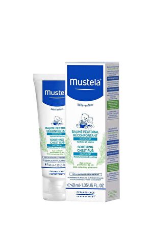 Mustela Soothing Chest Rub Bebek Kremi 40 ml