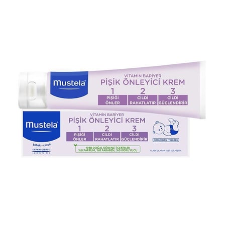 Mustela Vitamin Barrier 1.2.3 Pişik Kremi 50 ml