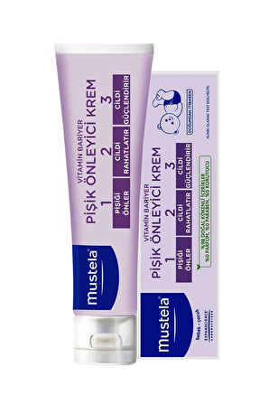 Mustela Vitamin Barrier Cream 1.2.3 Pişik Kremi 100 ml