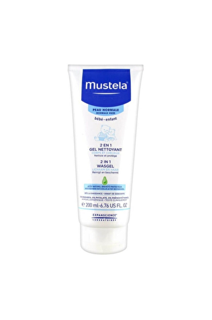 Mustela 2 in 1 Avokado Özlü Saç ve Vücut Şampuanı 200 ml