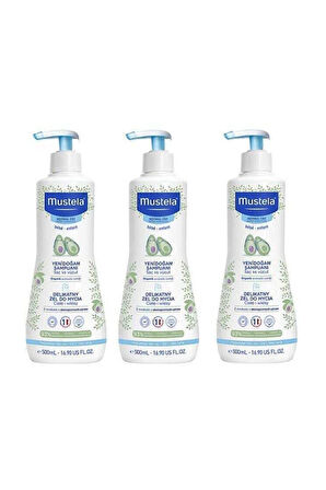 Mustela Yenidoğan Şampuanı 500 ml 3 Adet