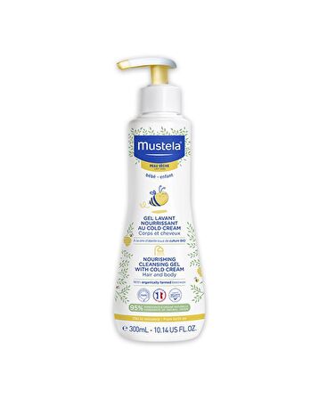 Mustela Cold Cream İçeren Besleyici Şampuan 300 ml