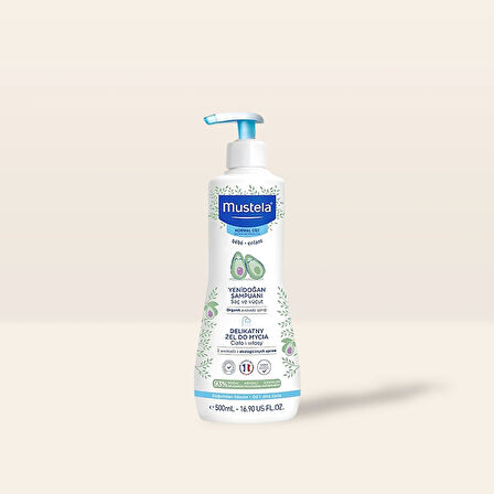 Mustela Gentle Cleansing Gel - Yenidoğan Şampuanı 500 ml