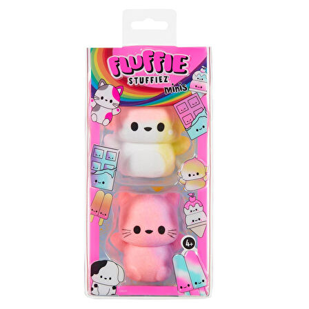 Fluffie Stuffiez Minis Maymun ve Kedi 529217