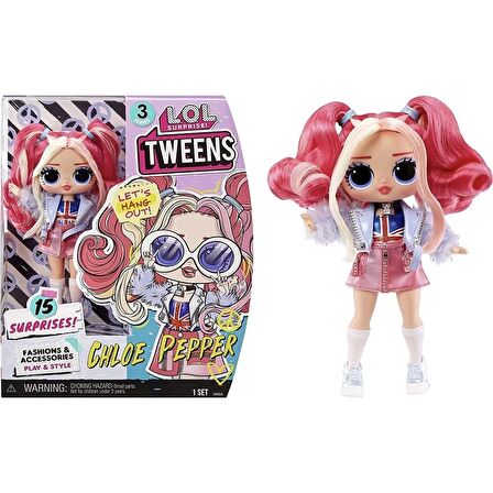 L.o.l. Surprise Tweens Chloe Pepper Seri 3 Bebeği 584056