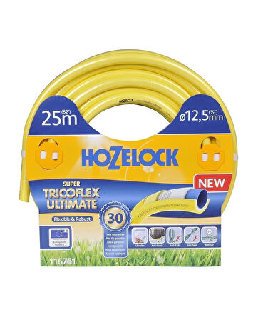 HOZELOCK 116761 25 m 1/2" SUPER TRICOFLEX ULTIMATE HORTUM