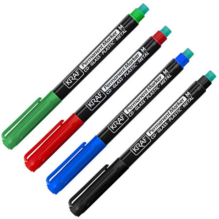 Kraf Asetat Kalemi Silgili (S) 270 Siyah