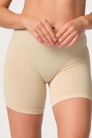 Belinay 0289 Kadın Modal Kısa Tayt Ten XL