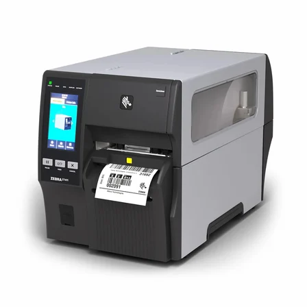 ZEBRA Direkt Termal Taşıyıcısız Kaplamasız Linerless Barkod Etiket Yazıcı ZT411 - 12 dot/mm (300 Dpi ) Serial, USB, Ethernet, Bluetooth 4.1/MFi, USB Host, Linerless Cutter, EZPL Model No: ZT41143-D9E0000Z