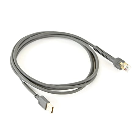 ZEBRA CBA-U21-S07ZBR Korumalı USB Kablo Evrensel Kablo Yedek