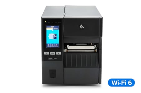ZEBRA Termal Transfer Barkod Etiket Yazıcı ZT411 - 8 dot/mm (203 Dpi ) Wi-Fi 6 802.11ac Model No: ZT41142-T0EG000Z