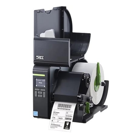 TSC ML241P Termal Transfer, 203 Dpi USB Ethernet Kompakt Endüstriyel Barkod Etiket Rulo Yazıcı