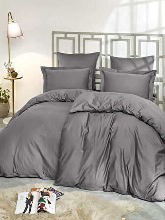 Duble Classic Saten Tek Kişilik Nevresim Takımı 150x220