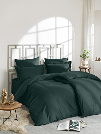 Duble Classic Saten Tek Kişilik Nevresim Takımı 150x220