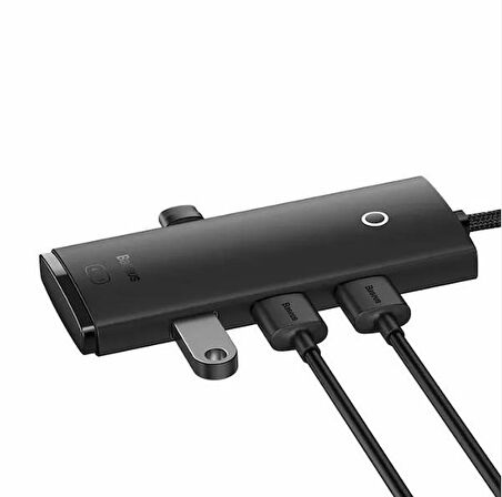 Baseus 0.25CM  5Gbps Veri Aktarım 4 Portlu Type-C to USB 3.0 Dönüştürücü Çevirici Hub Tak Çalıştır 
