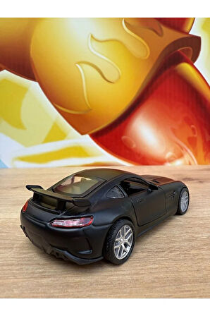Mercedes Amg Gtr Koleksiyon Metal Araba 12cm Lüks Araba Siyah Mercedes Amg Gtr Diecast Araba